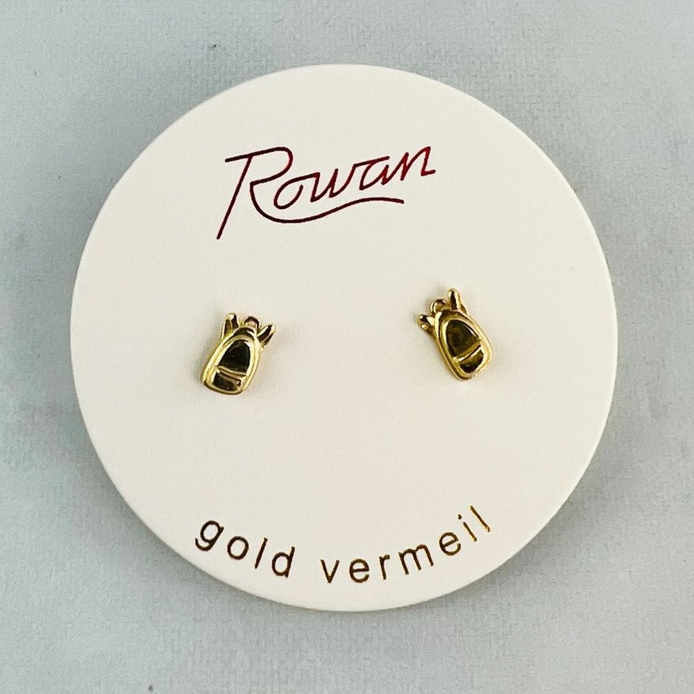 Rowan Backpack Stud Earrings